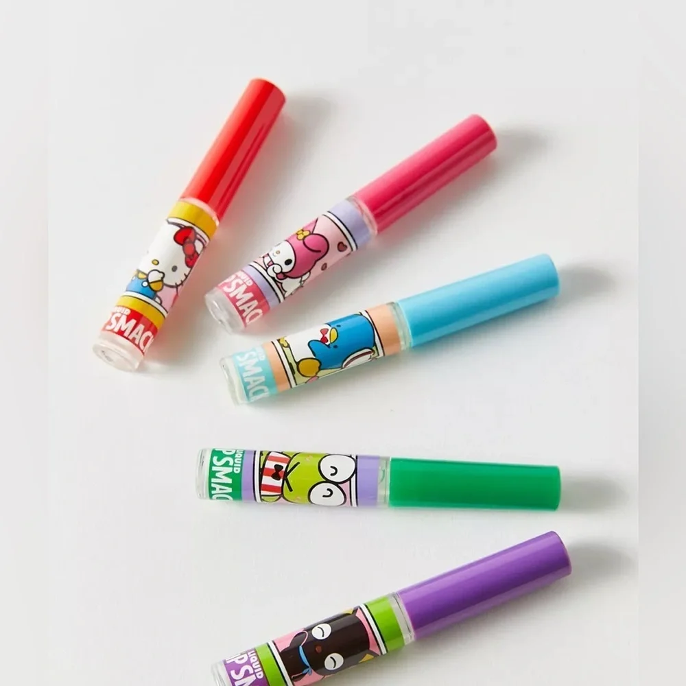 NWT Lip Smacker Hello Kitty & Friends Liquid Lip Gloss Party Pack